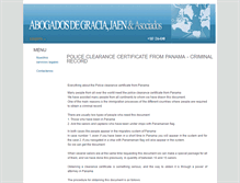 Tablet Screenshot of abogados-panama.org